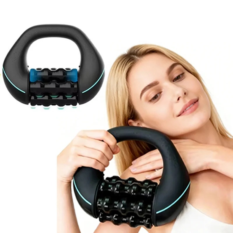 Home Gym Portable - Вибрационный ручной массажный роллер, регулируемая скорость,