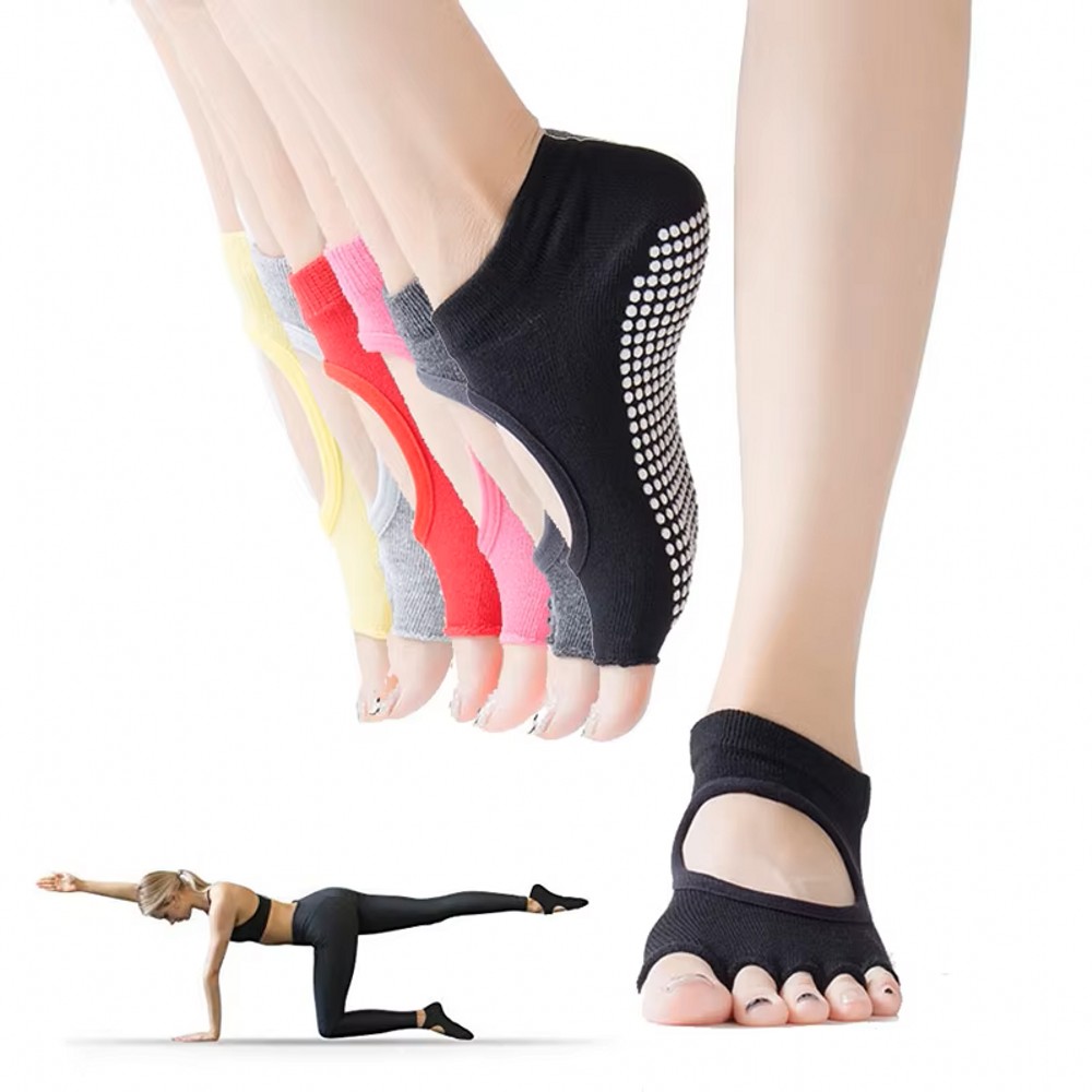 Home Gym Yoga - Носки для йоги с открытым пяткой