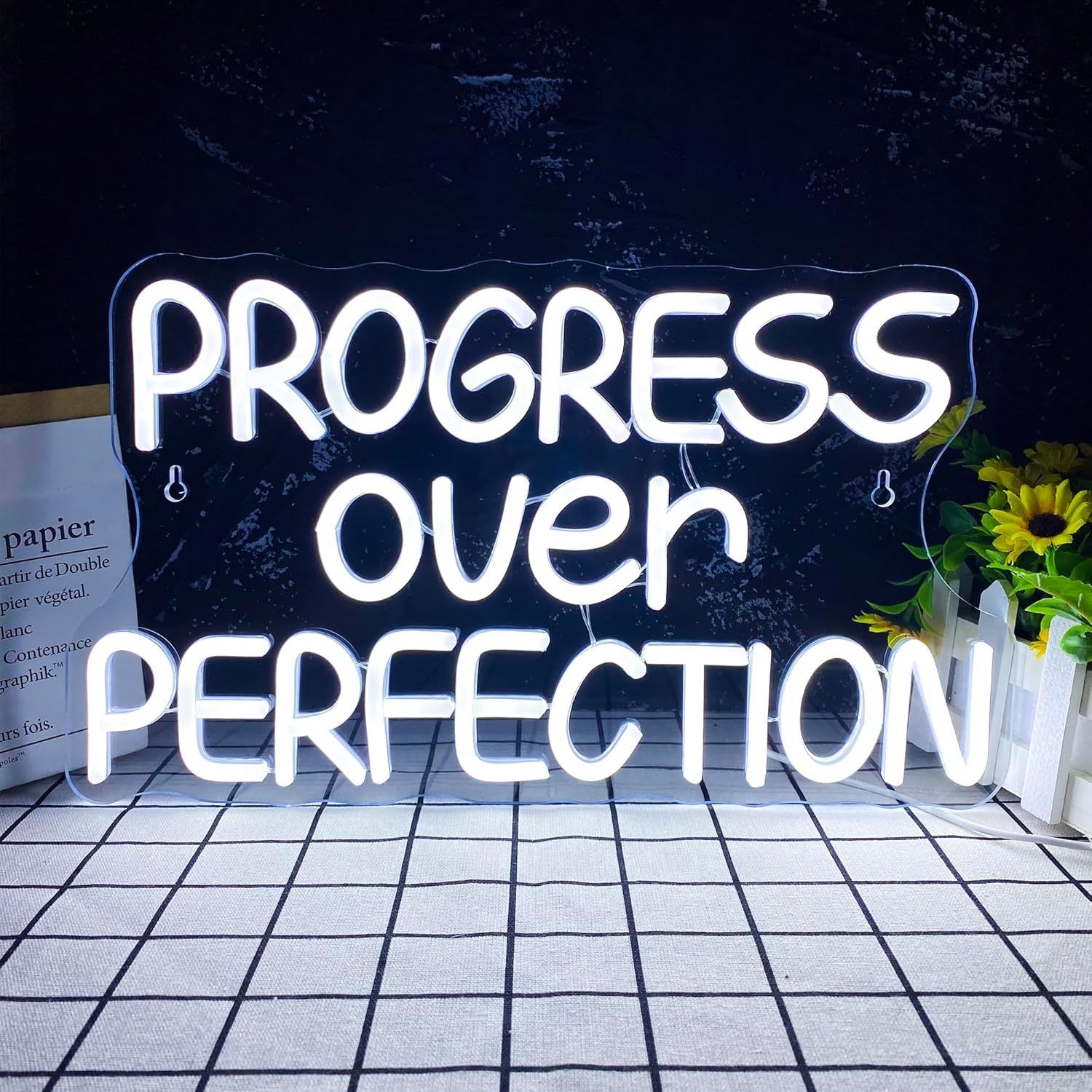 Неоновая светодиодная вывеска  – обзор и цена Home Gym Neon Sign
