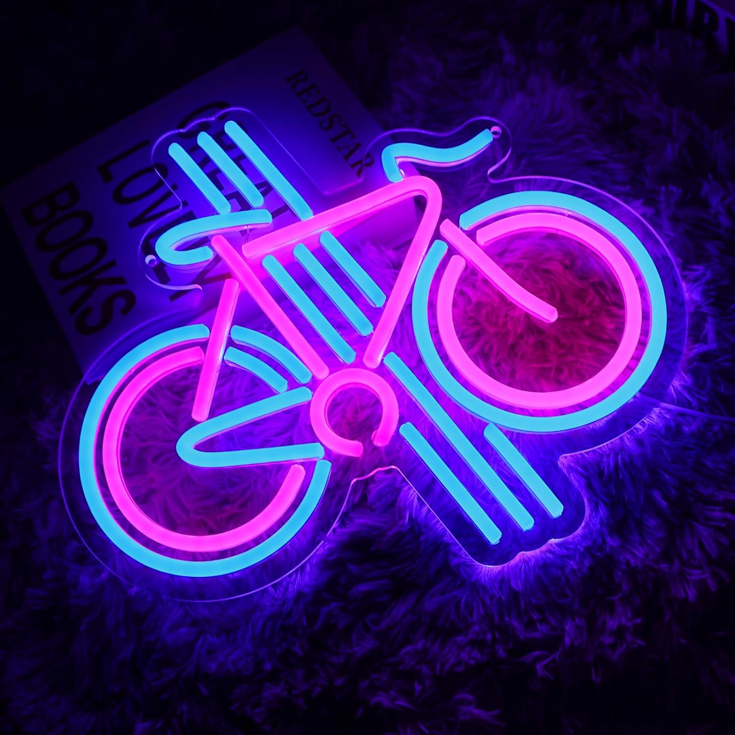 Велосипедная неоновая вывеска  – обзор и цена Home Gym Neon Sign