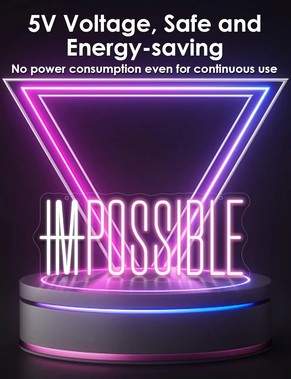 Неоновая вывеска I'm Possible, – обзор и цена Home Gym Neon Sign